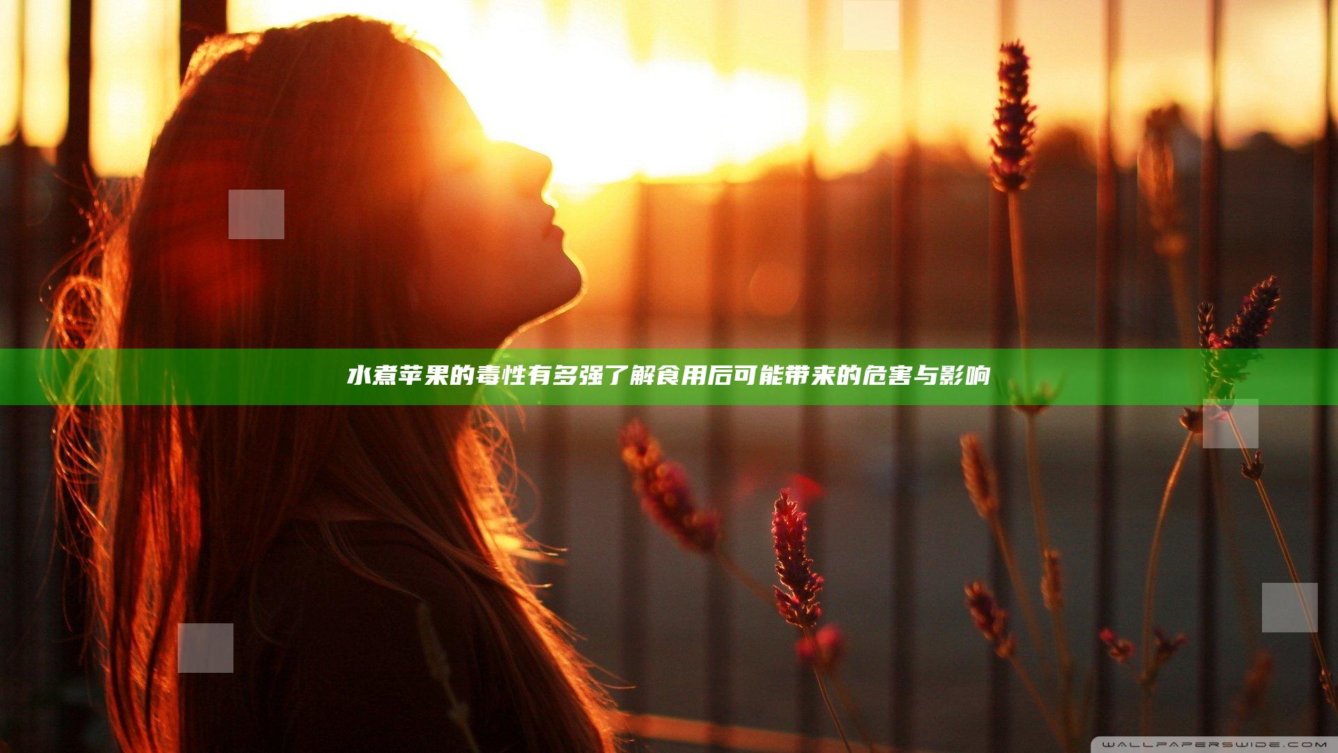 水煮苹果的毒性有多强 了解食用后可能带来的危害与影响