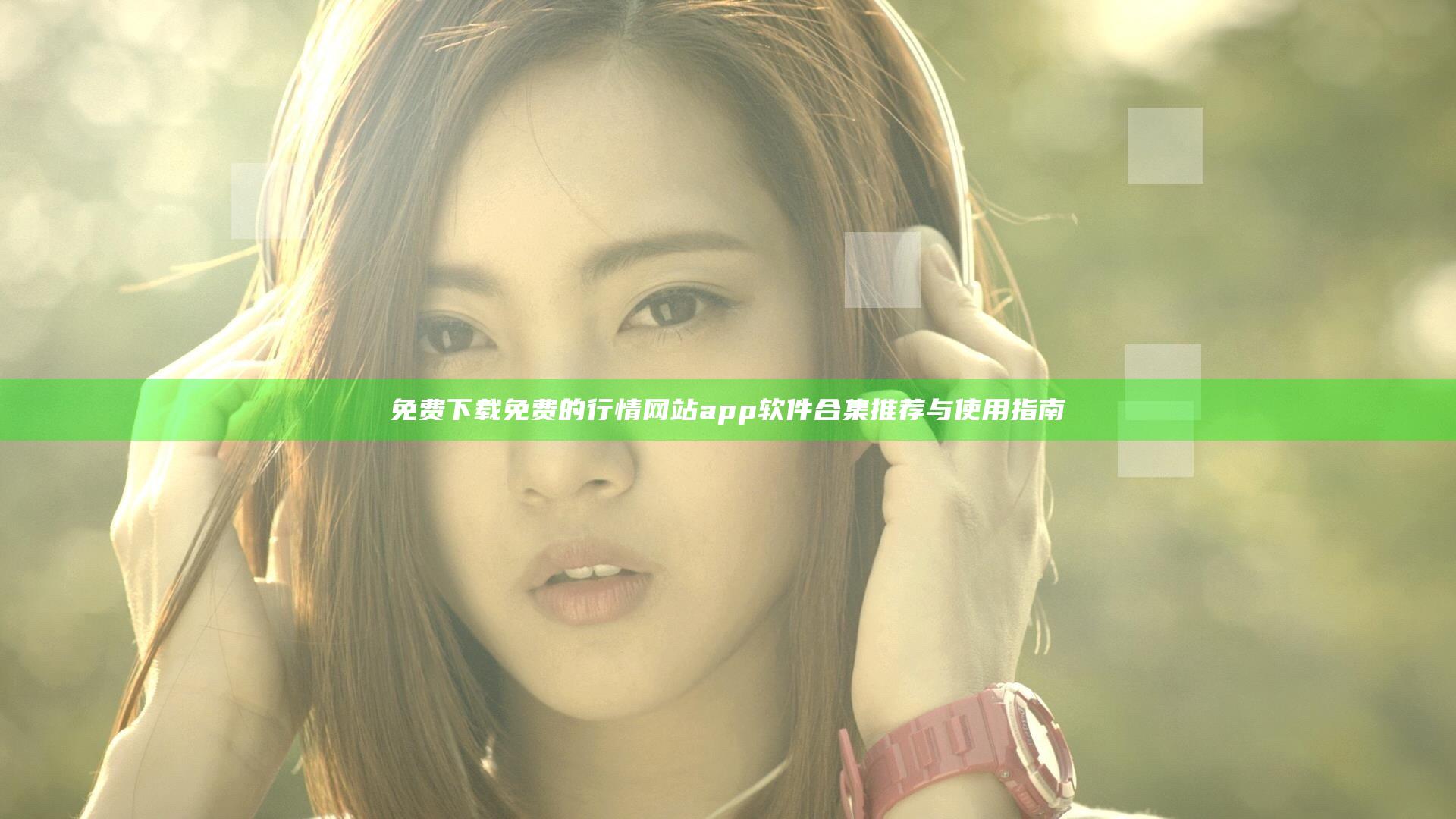 免费下载免费的行情网站app软件合集推荐与使用指南